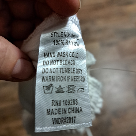 2 piece set shorts and top are both lined.  Top can be worn on or off shoulder. - Picture 3 of 7